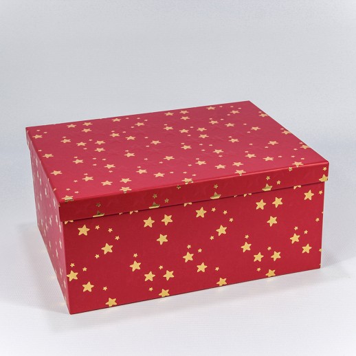 Коробки Прямоугольные Набор 1/10 34*26*15,3 "Новый год"-0126 1/4 Арт: 730604/0126