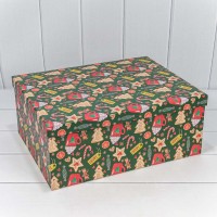 Коробки Прямоугольные Набор 1/15 42,5*33*17,6 "Новый год"-2625 1/2 Арт: 730902/2625