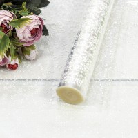 Плёнка 0,7м 500г прозрачная с печатью 14 Белый 1/10 Арт: 70014/1