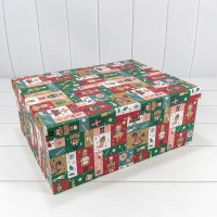 Коробки Прямоугольные Набор 1/15 42,5*33*17,6 "Новый год"-3021 1/2 Арт: 730902/3021