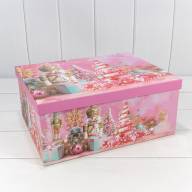 Коробки Прямоугольные Набор 1/10 37,5*29*16 &quot;Новый год&quot;-3001 1/4 Арт: 730605/3001 - Коробки Прямоугольные Набор 1/10 37,5*29*16 "Новый год"-3001 1/4 Арт: 730605/3001