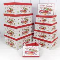 Коробки Прямоугольные Набор 1/10 37,5*29*16 &quot;Новый год&quot;-3014 1/4 Арт: 730605/3014 - Коробки Прямоугольные Набор 1/10 37,5*29*16 "Новый год"-3014 1/4 Арт: 730605/3014