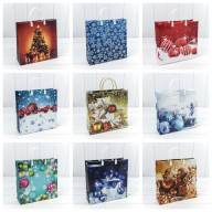 Пакет мягкий пластик Новогодний (ассортимент) 30*30*10 1/20 1/200 Арт: BAM-NY - Пакет мягкий пластик Новогодний (ассортимент) 30*30*10 1/20 1/200 Арт: BAM-NY