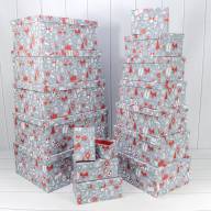 Коробки Прямоугольные Набор 1/15 42,5*33*17,6 &quot;Новый год&quot;-2288 1/2 Арт: 730902/2288 - Коробки Прямоугольные Набор 1/15 42,5*33*17,6 "Новый год"-2288 1/2 Арт: 730902/2288