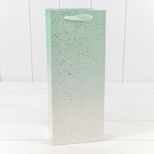 Пакет подарочный "Градиент" с блестящими вкраплениями (микс) 14*35*14 230г 1/20 1/240 Арт: 000196M