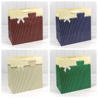 Пакет подарочный "Нежность" (микс) 37*37*20 1/20 1/120 Арт: 000153X