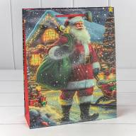 Пакет подарочный &quot;Новый год&quot; (микс 435) 26*32*10 128г 1/20 1/360 Арт: 300435C - Пакет подарочный "Новый год" (микс 435) 26*32*10 128г 1/20 1/360 Арт: 300435C