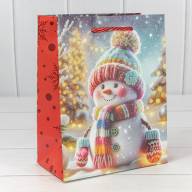 Пакет подарочный &quot;Новый год&quot; (микс 421) 18*23*10 210г 1/20 1/360 Арт: 300421E - Пакет подарочный "Новый год" (микс 421) 18*23*10 210г 1/20 1/360 Арт: 300421E