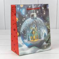Пакет подарочный &quot;Новый год&quot; (микс 421) 18*23*10 210г 1/20 1/360 Арт: 300421E - Пакет подарочный "Новый год" (микс 421) 18*23*10 210г 1/20 1/360 Арт: 300421E