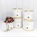 Коробки Цилиндр Набор 1/5 22,5*19,5 "Flowers for you" Белый 1/8 Арт: 7215009/04170