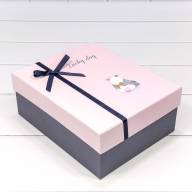 Коробки Прямоугольные Набор 1/3 25,5*20,5*10,5 с бантиком и хвостиком "Lucky day" 1/30 Арт: 720663/10 - Коробки Прямоугольные Набор 1/3 25,5*20,5*10,5 с бантиком и хвостиком "Lucky day" 1/30 Арт: 720663/10