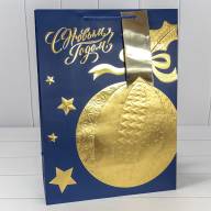 Пакет подарочный &quot;Новый год&quot; (микс 403) 33*45*15 210г 1/20 1/80 Арт: 300403A - Пакет подарочный "Новый год" (микс 403) 33*45*15 210г 1/20 1/80 Арт: 300403A