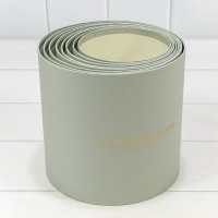 Коробки Цилиндр Набор 1/8 19,5*19 без крышки "The Rosemadam" Зеленовато-серый 1/6 Арт: 720835/4183