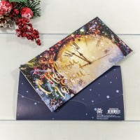 Конверт подарочный 16,5*9см "С новым годом!"-292 1/10 1/250 Арт: 003004/292