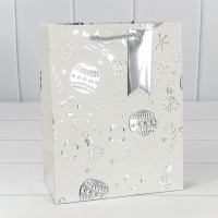 Пакет подарочный "Новый год" (405) 18*23*10 210г 1/20 1/160 Арт: 300405E