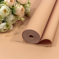 Плёнка 0,59*34м 900г "Корейская" 65мкм Персиковый-3544 1/6 1/12 Арт: 90038/3544