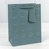 Пакет подарочный с тиснением "Квадратики" (микс) 18*23*10 210г 1/20 1/360 Арт: 000881E - Пакет подарочный с тиснением "Квадратики" (микс) 18*23*10 210г 1/20 1/360 Арт: 000881E