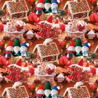 Бумага в листах 70*100 ±5% (10 шт.) 80г "С Новым годом"-134 1/24 Арт: 000402/134