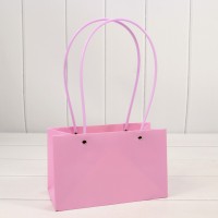 Пакет подарочный "Ваза для цветов" 22*13,5*10,5 Сиреневый 1/10 1/120 Арт: 000170EA/250