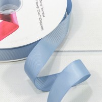 Лента Репсовая 2,5см*100ярд Класс А Светло-синий 1/8 1/32 Арт: 597-25/81