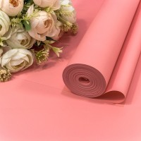 Плёнка 0,59*34м 900г "Корейская" 65мкм Розовый-1765 1/6 1/12 Арт: 90038/1765