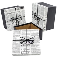 Коробки наборы квадратные